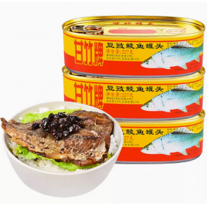 甘竹牌豆豉鲮鱼罐头227g*3罐
